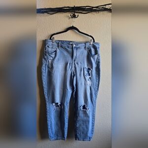 🌙 2/$25 Torrid🌙 Torrid - Distressed Light Blue Women's Jeans